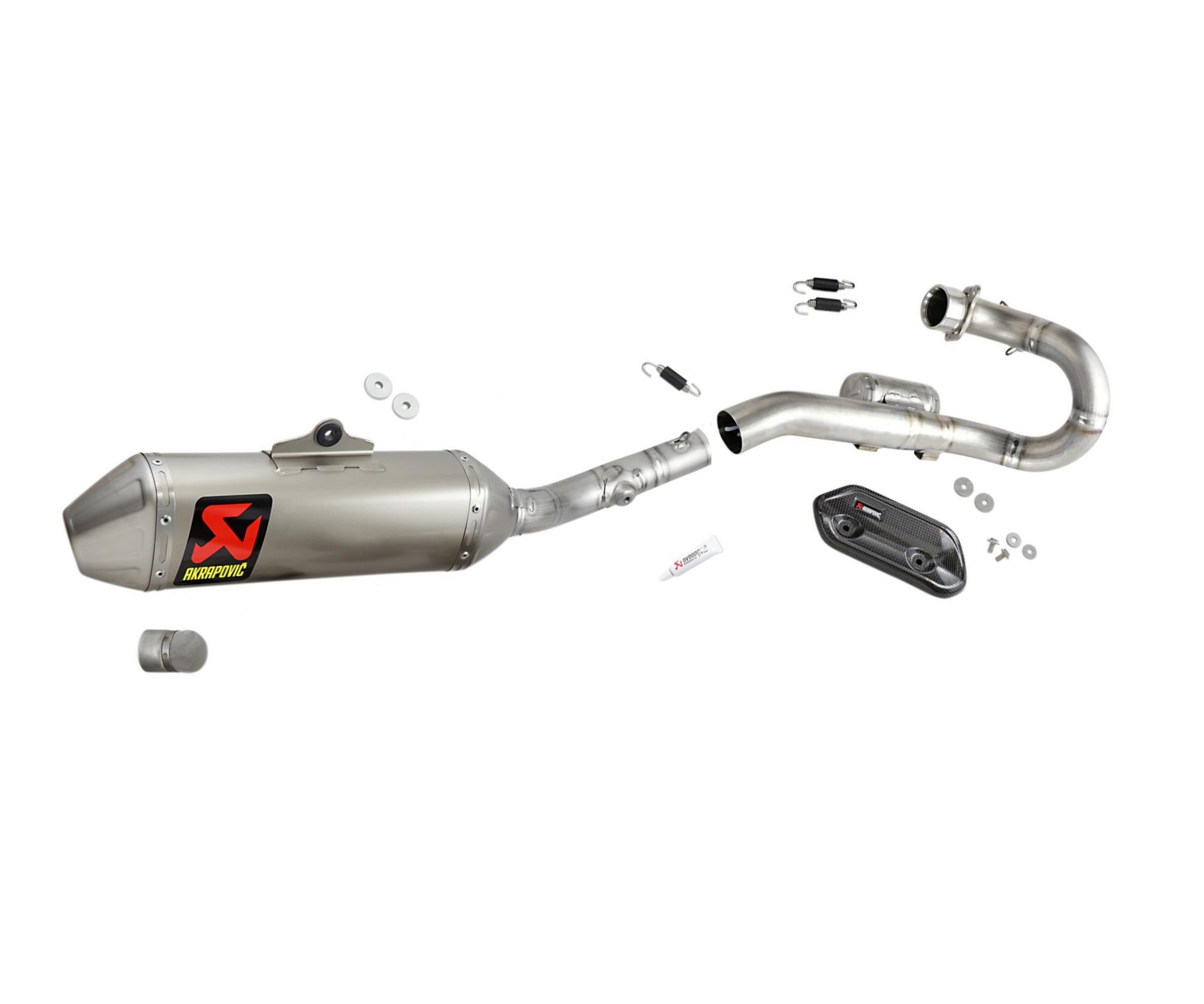 Akrapovič Titanium lightweight evolution line race exhaust full system