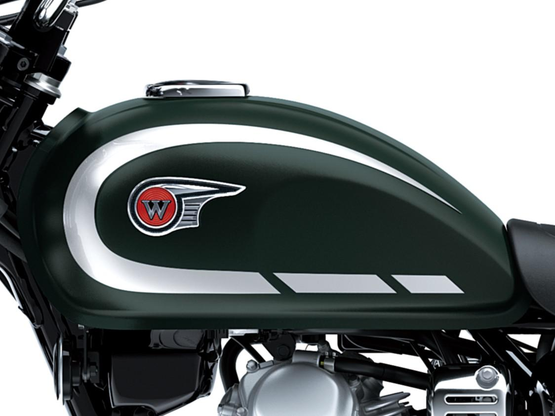 Classic-Style Teardrop Fuel Tank with 3D Emblem