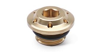 Oil filler cap Gold
