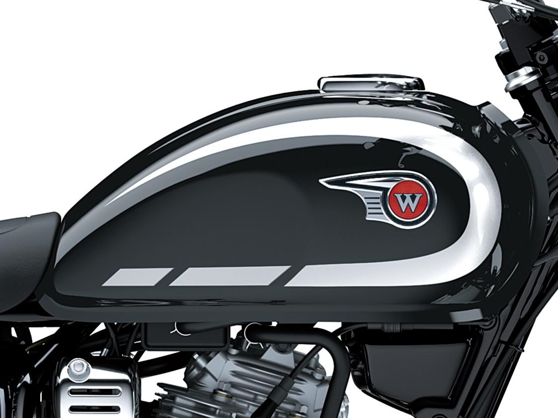 Classic-Style Teardrop Fuel Tank with 3D Emblem