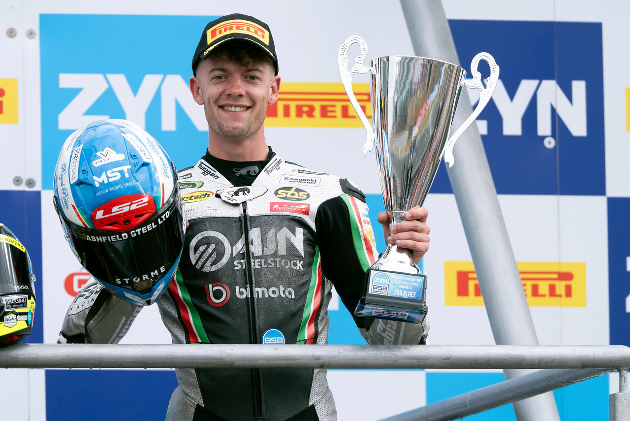 2026 British Superbike Championship, BSB R05 Brands Hatch, Fawkham,, Kent,, UK.. 18th July 2026.
Max COOK GBR bimota - AJN Steelstock bimota